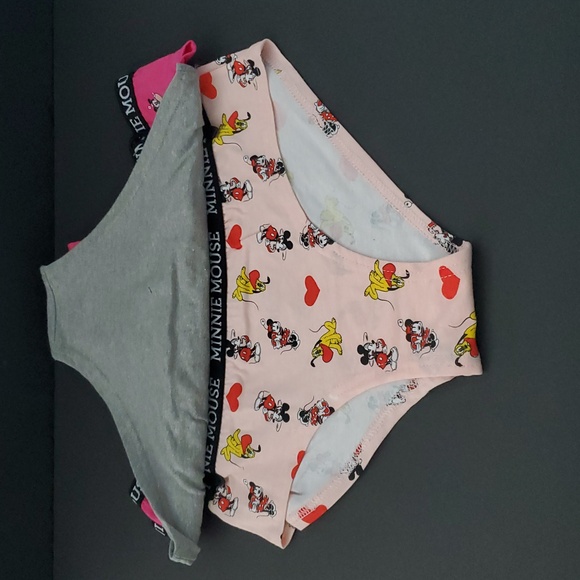 Disney NWT Pink and Gray Underwear Size L Adult - Picture 3 of 6